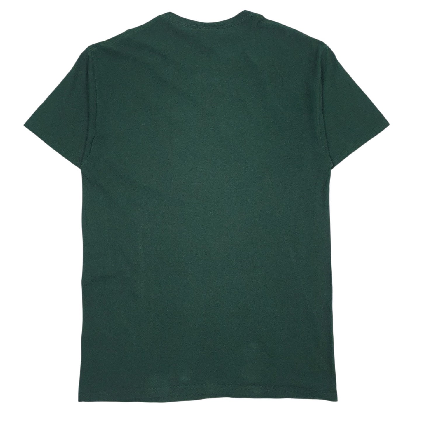 Mens Green Fruit Of The Loom   T Shirt