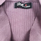 Womens Purple Chesley  V Neck Jumper
