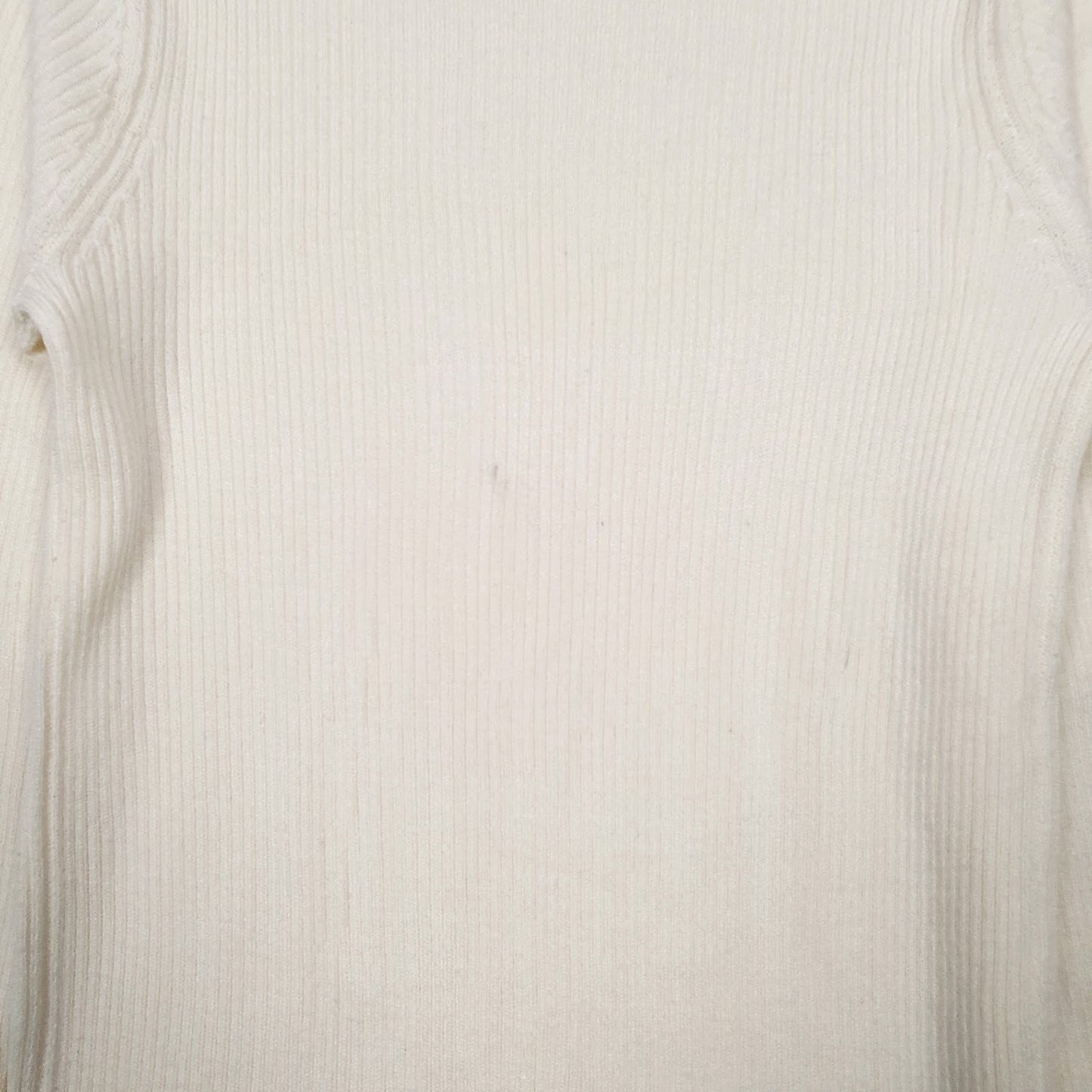 Womens Cream Unbranded  Turtle Neck Jumper