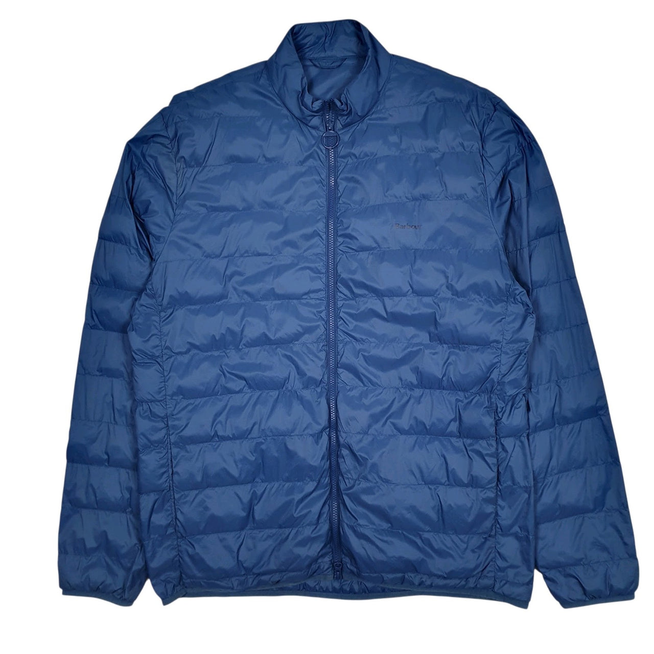 Mens Blue Barbour Penton Quilt  Coat