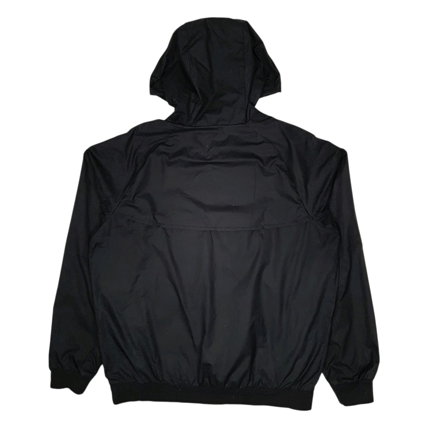 Mens Black Nike Windrunner Quarter Zip Coat
