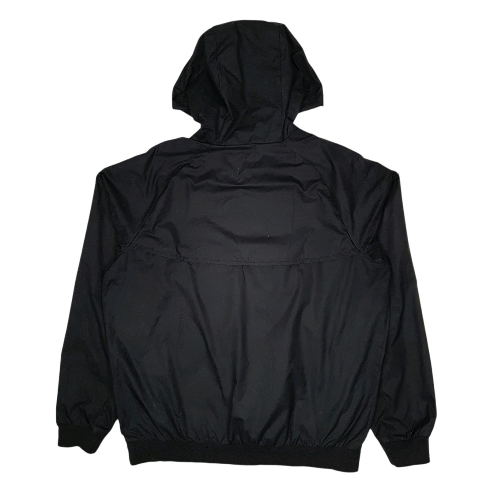 Mens Black Nike Windrunner Quarter Zip Coat
