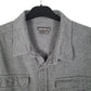 Mens Grey Eddie Bauer Thick Chamois  Shirt