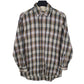 Mens Grey Lavactool Flannel Long Sleeve Shirt