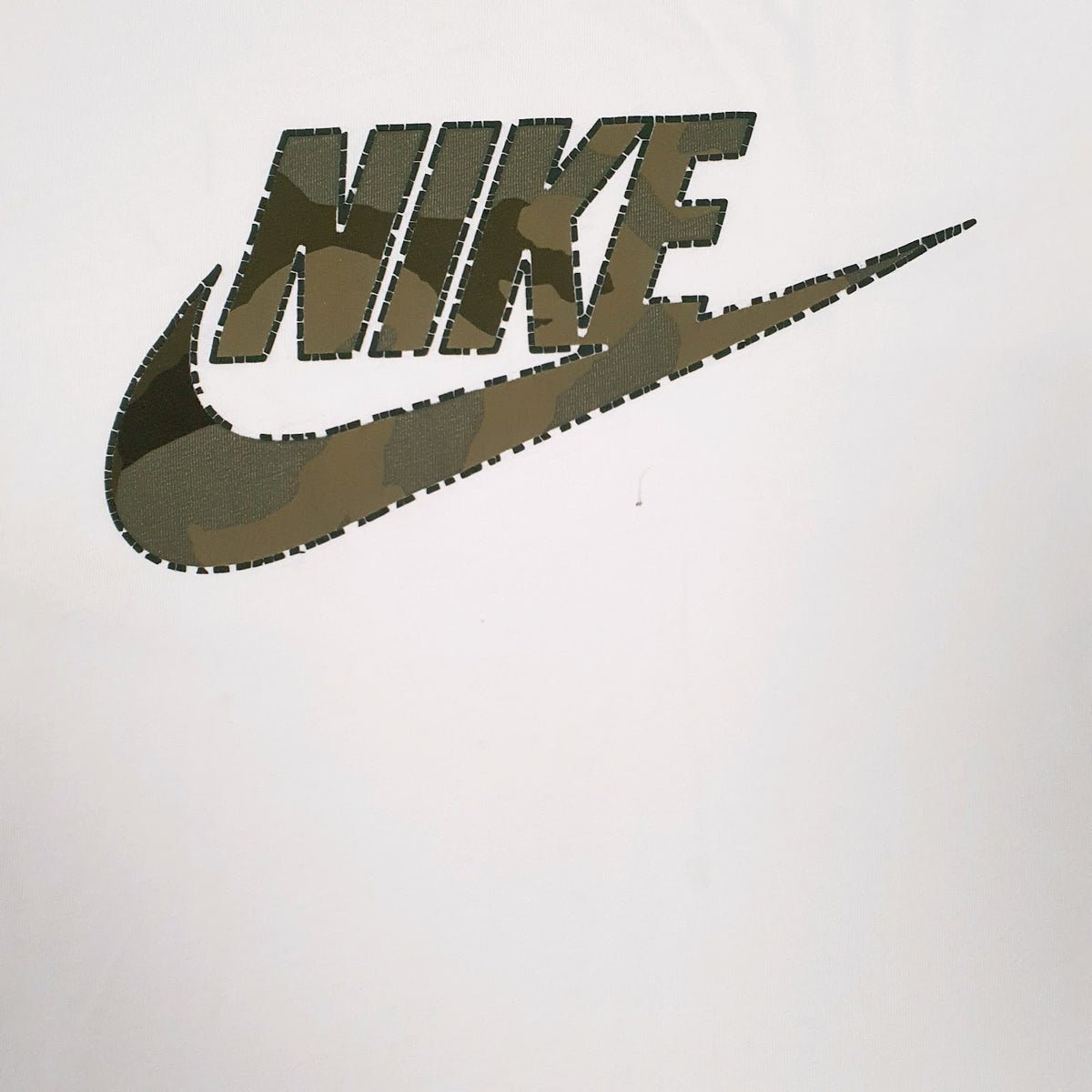 Mens White Nike   T Shirt