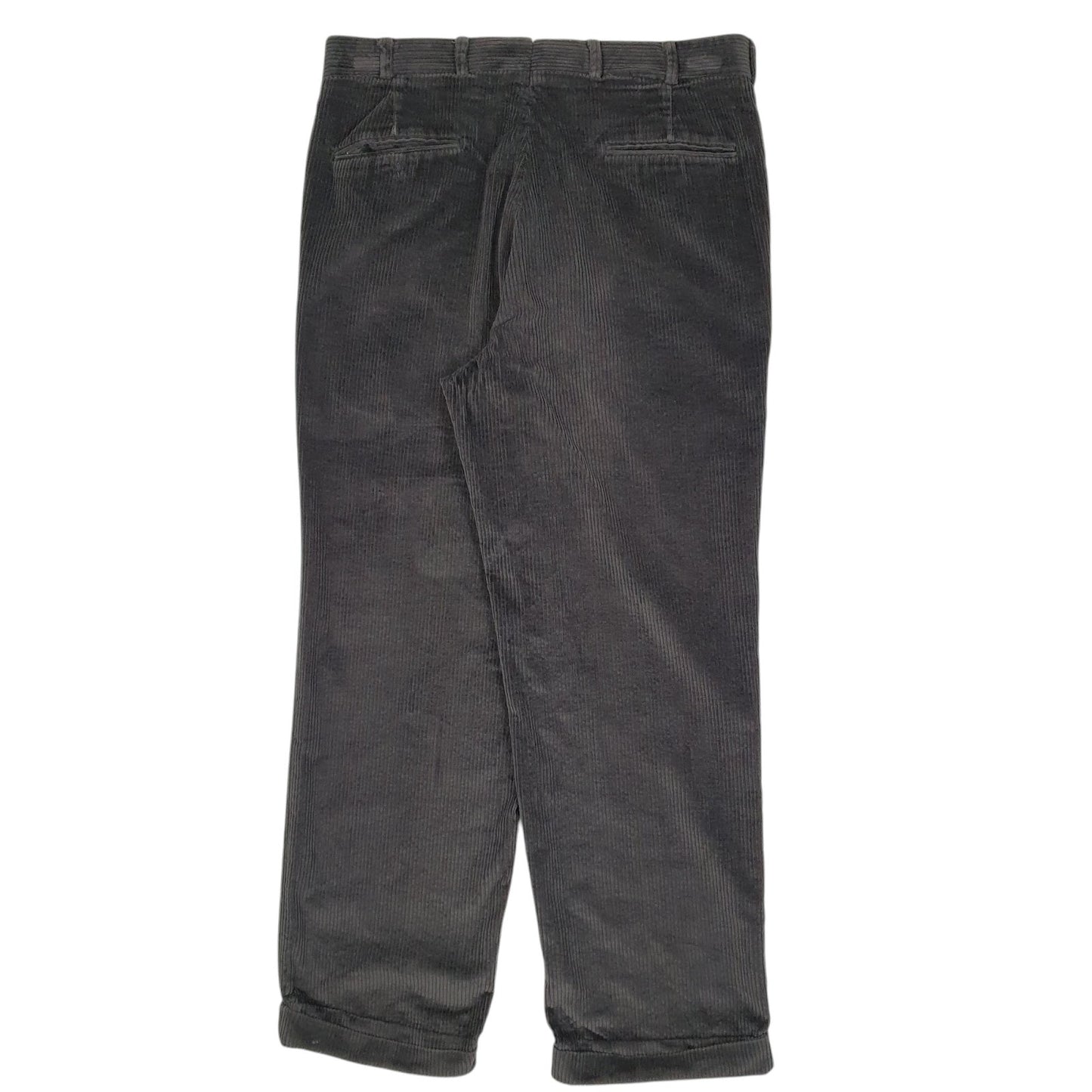Mens Grey Brooks Brothers Vintage 90s Made In USA  Trousers