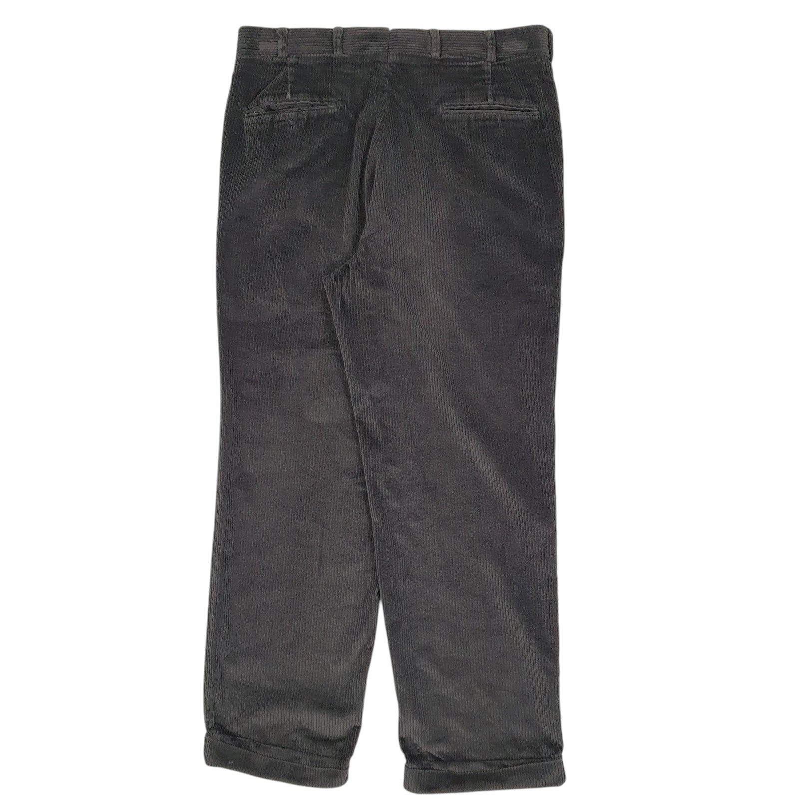 Mens Grey Brooks Brothers Vintage 90s Made In USA  Trousers