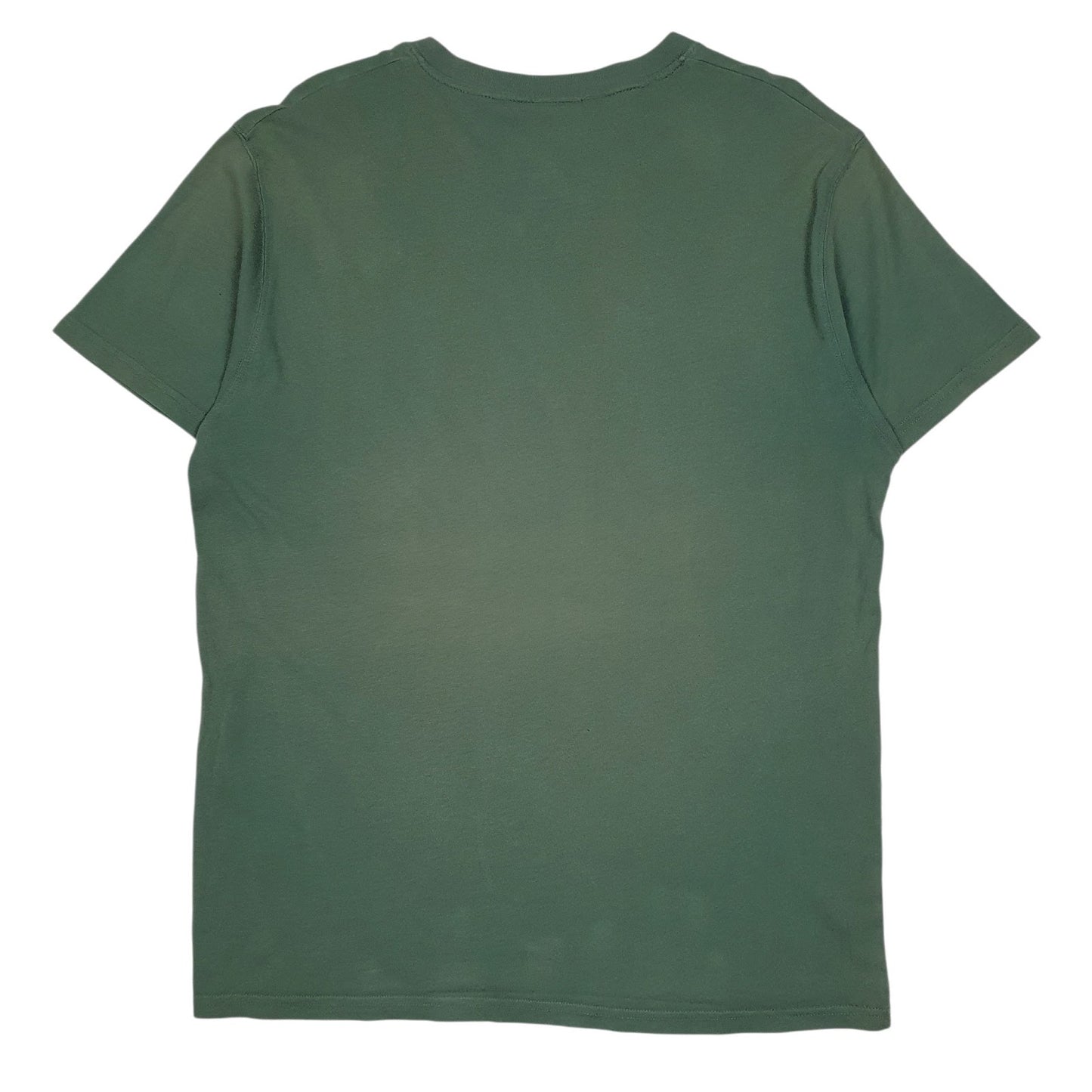 Mens Green Sundek Spellout  T Shirt