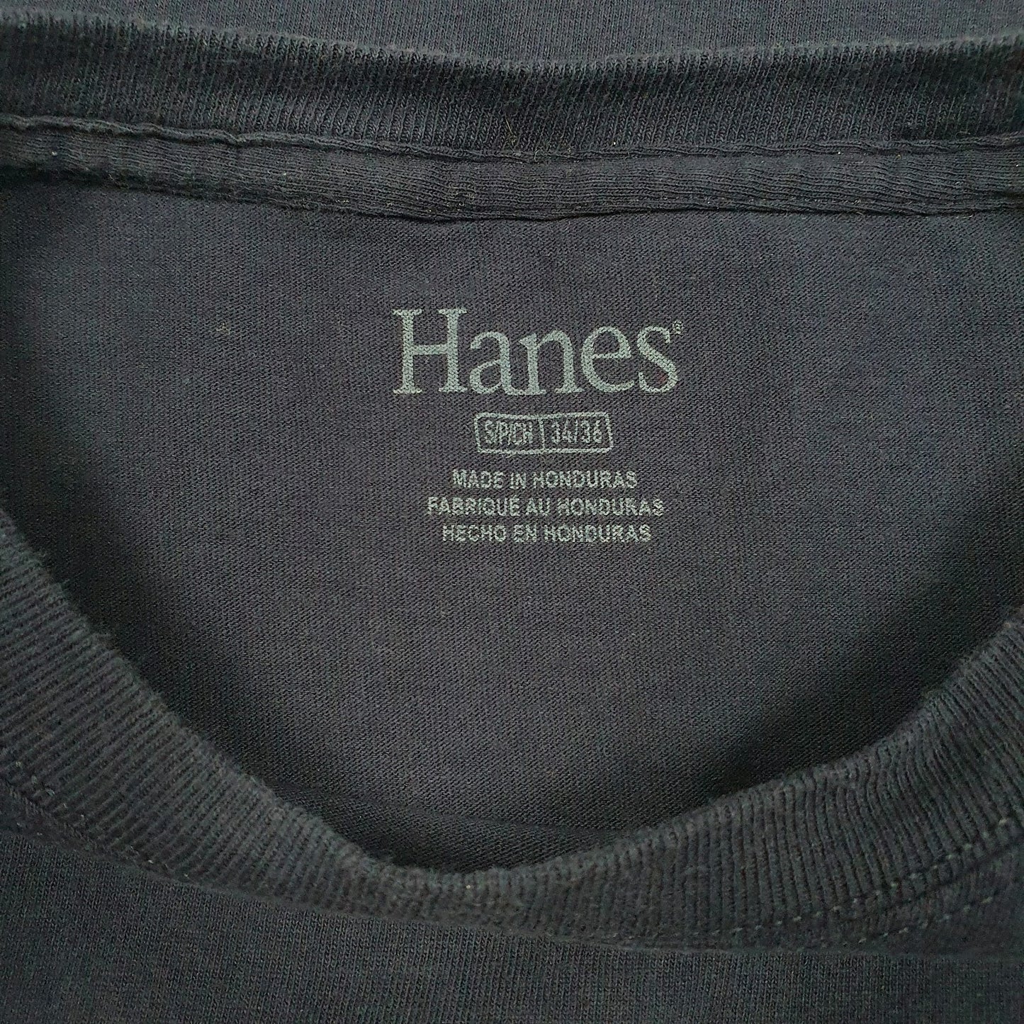 Mens Navy Hanes Auburn Tigers  T Shirt