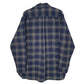Mens Navy L.L.Bean Chamois  Shirt
