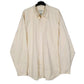 Mens Cream Eddie Bauer Vintage 90s Long Sleeve Shirt