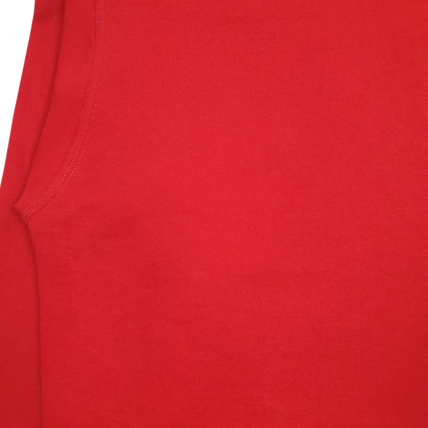 Mens Red Champion Spellout Hoodie Jumper