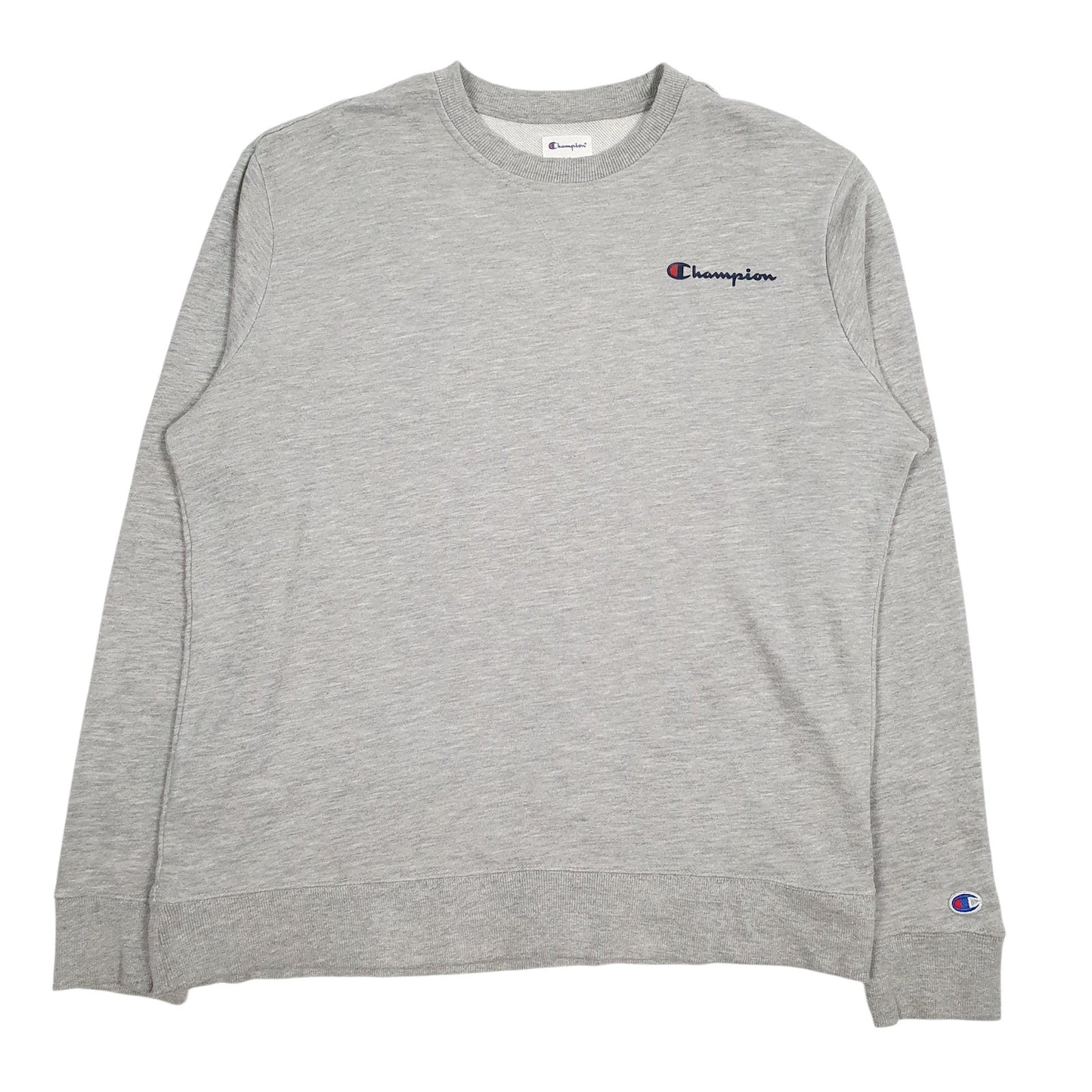Mens Grey Champion  Crewneck Jumper