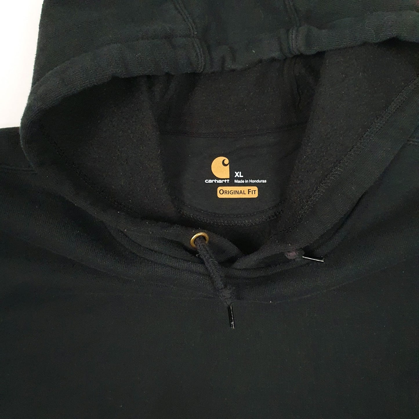 Mens Black Carhartt  Hoodie Jumper