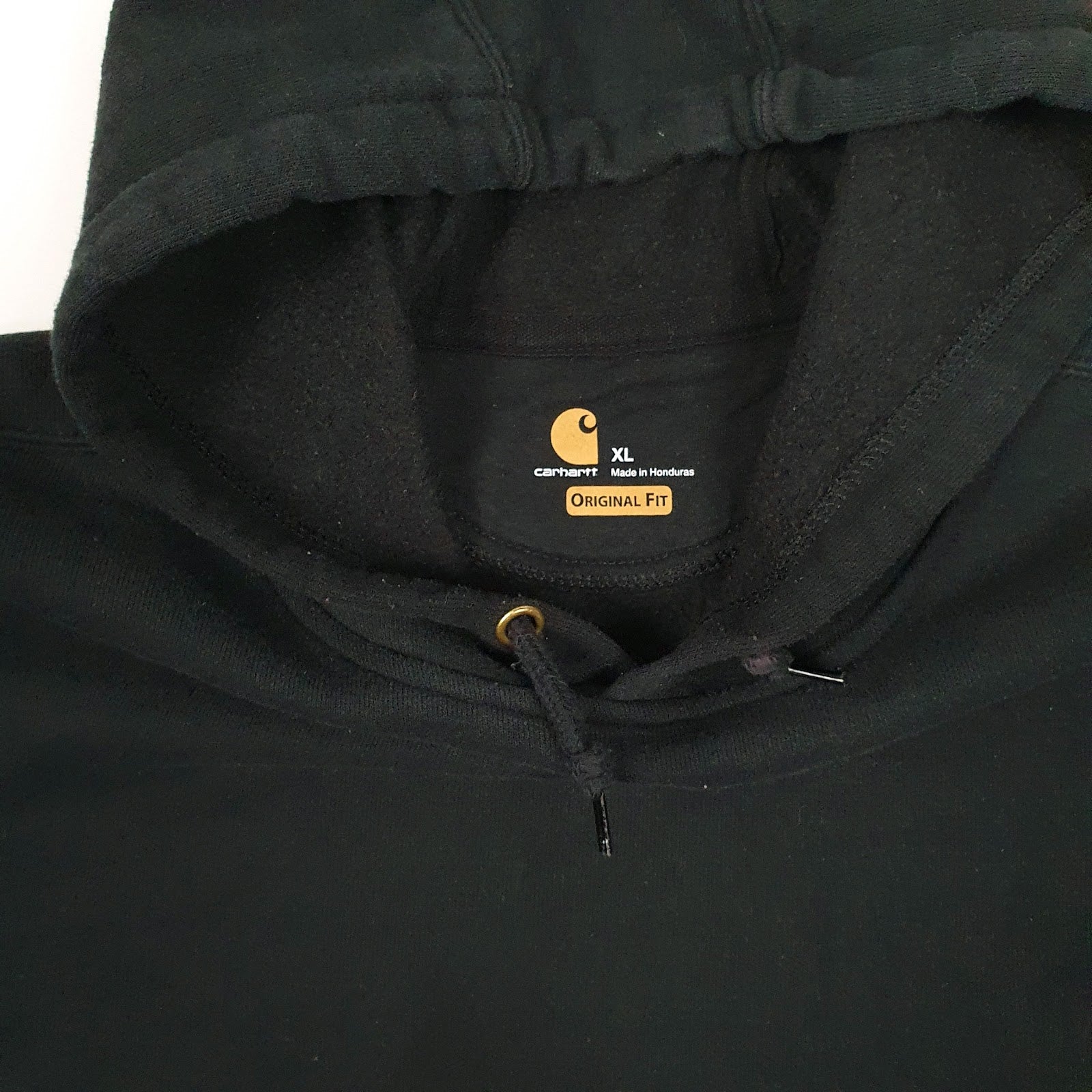 Mens Black Carhartt  Hoodie Jumper