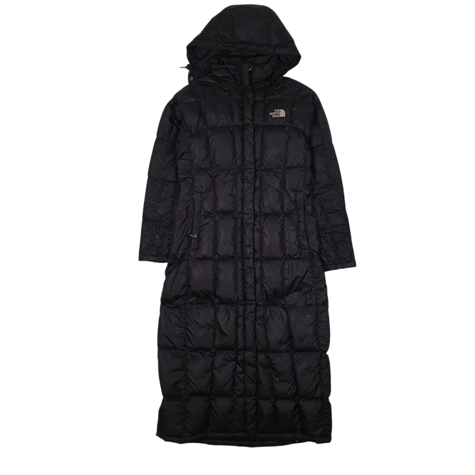 Womens Black The North Face Longline Trench  Coat