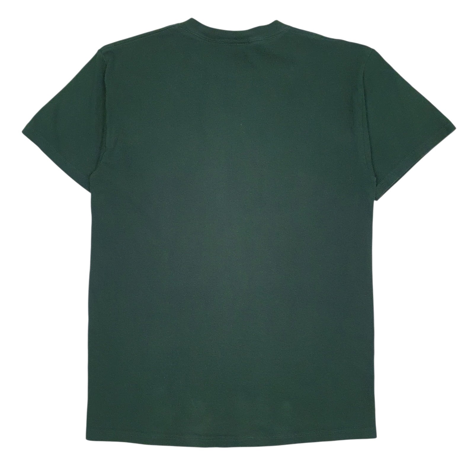 Mens Green Fruit Of The Loom   T Shirt