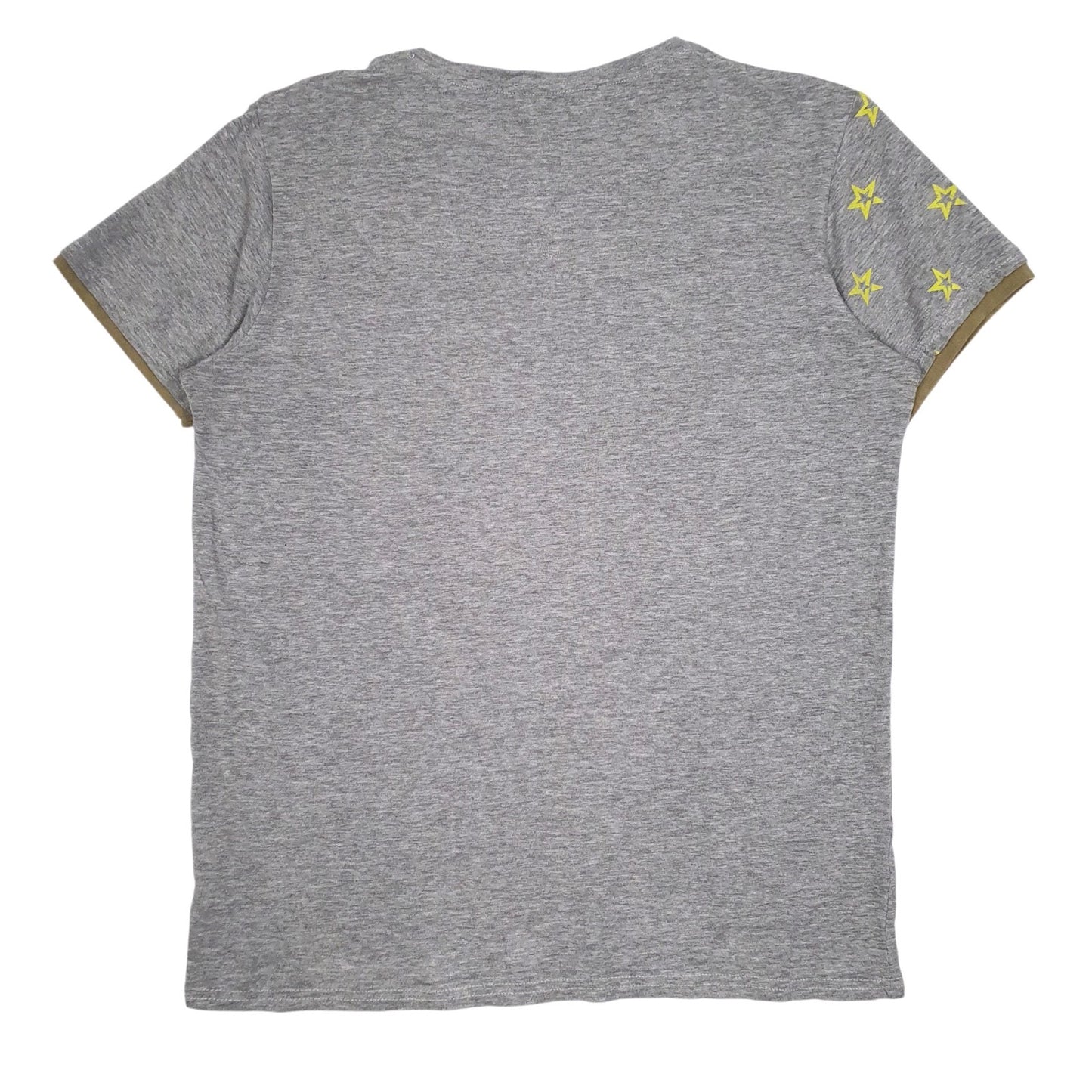 Mens Grey Avirex   T Shirt