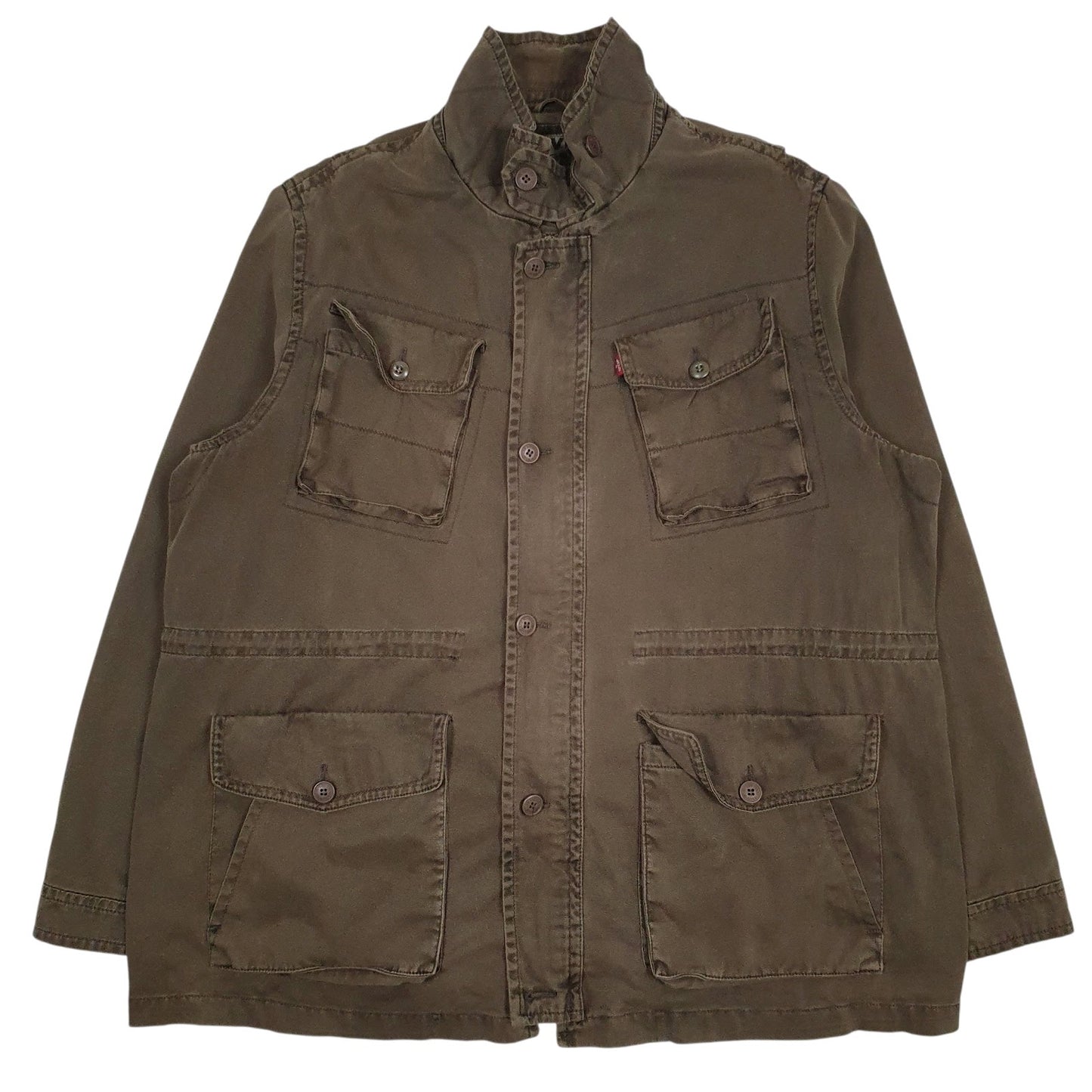 Mens Green Levis   Coat