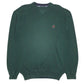 Mens Green Tommy Hilfiger Vintage Knitwear Crewneck Jumper