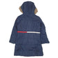 Womens Navy Tommy Hilfiger  Full Zip Coat