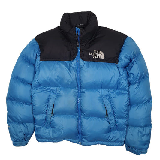 Mens Blue The North Face Nuptse  Coat
