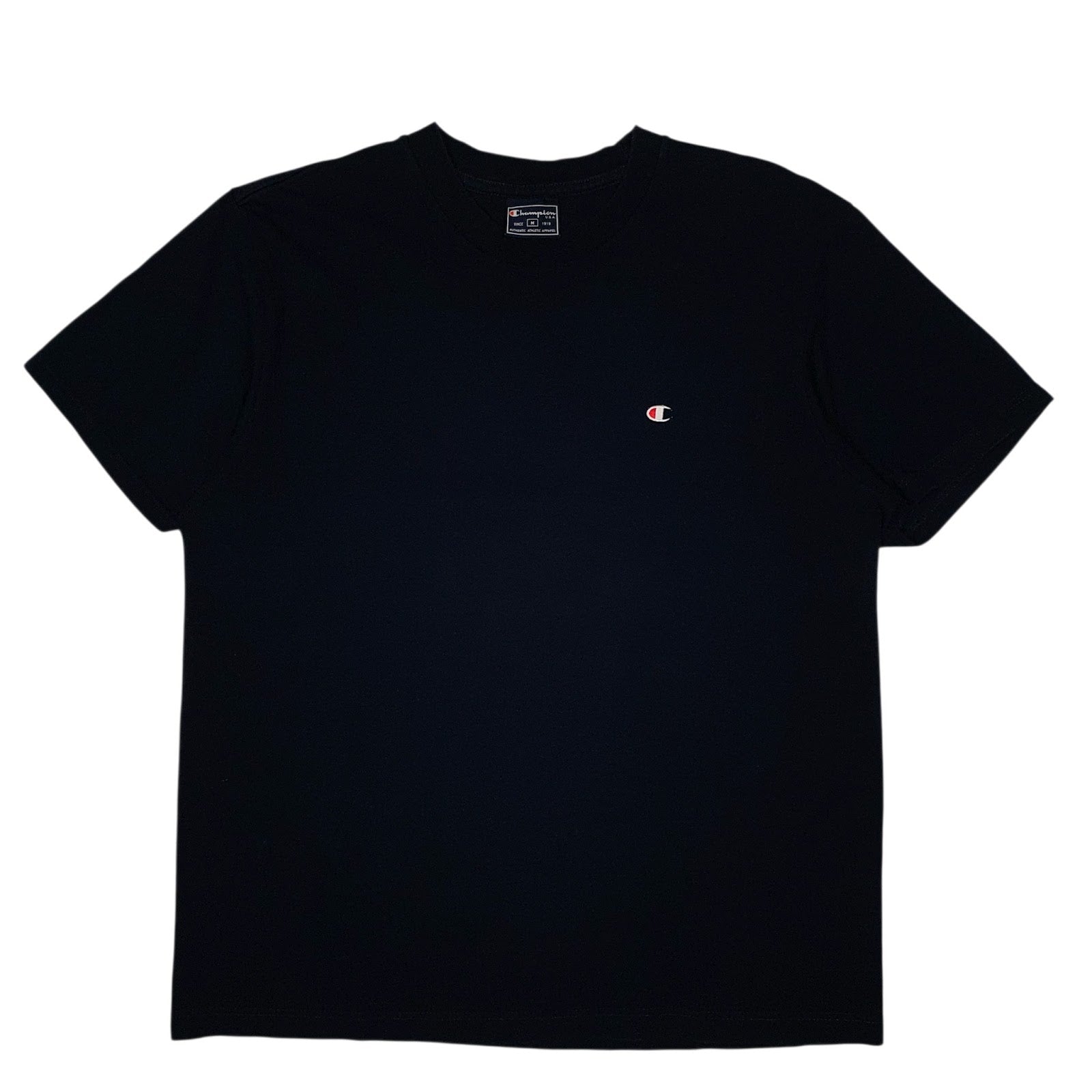 Mens Navy Champion  Short Sleeve T Shirt