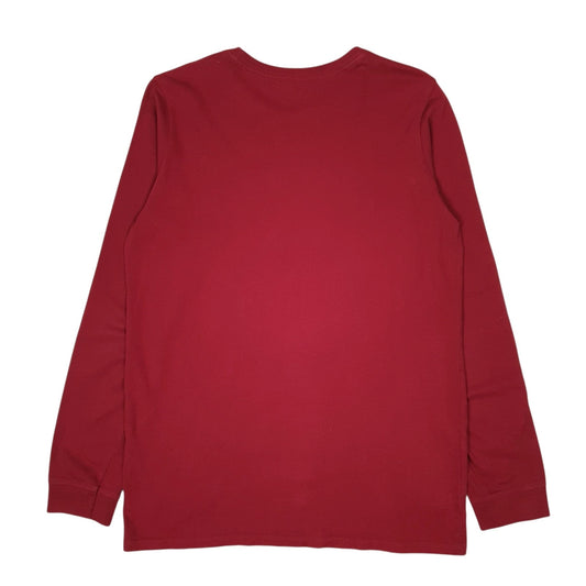Mens Burgundy Nike   T Shirt