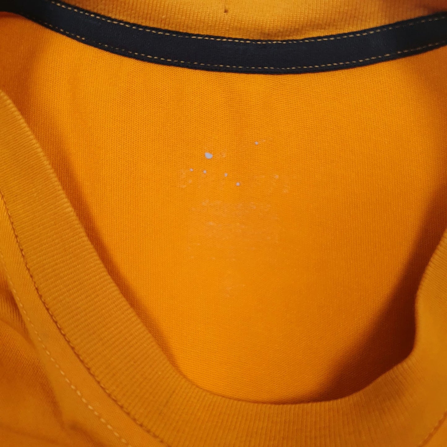 Mens Orange Nike Dri-Fit  T Shirt