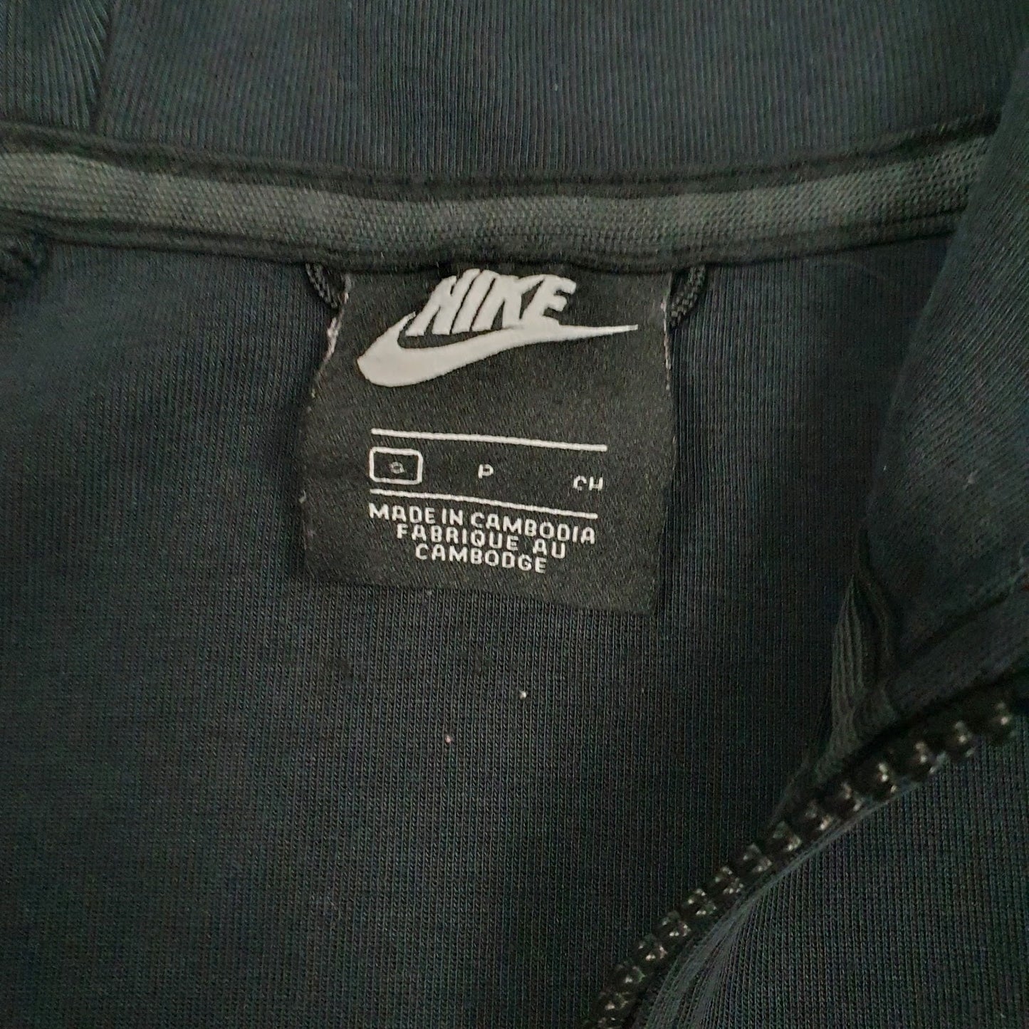 Mens Black Nike  Full Zip Jumper