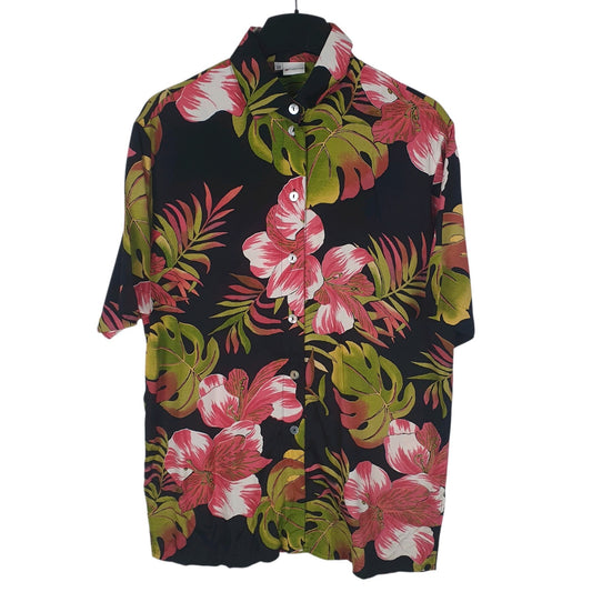 Womens Black Fabiani  Short Sleeve Shirt