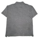 Mens Grey Fila Quarter Zip  Polo Shirt
