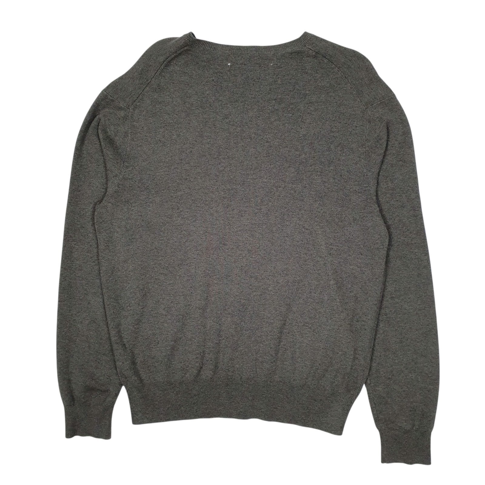 Mens Grey Polo Ralph Lauren  V Neck Jumper