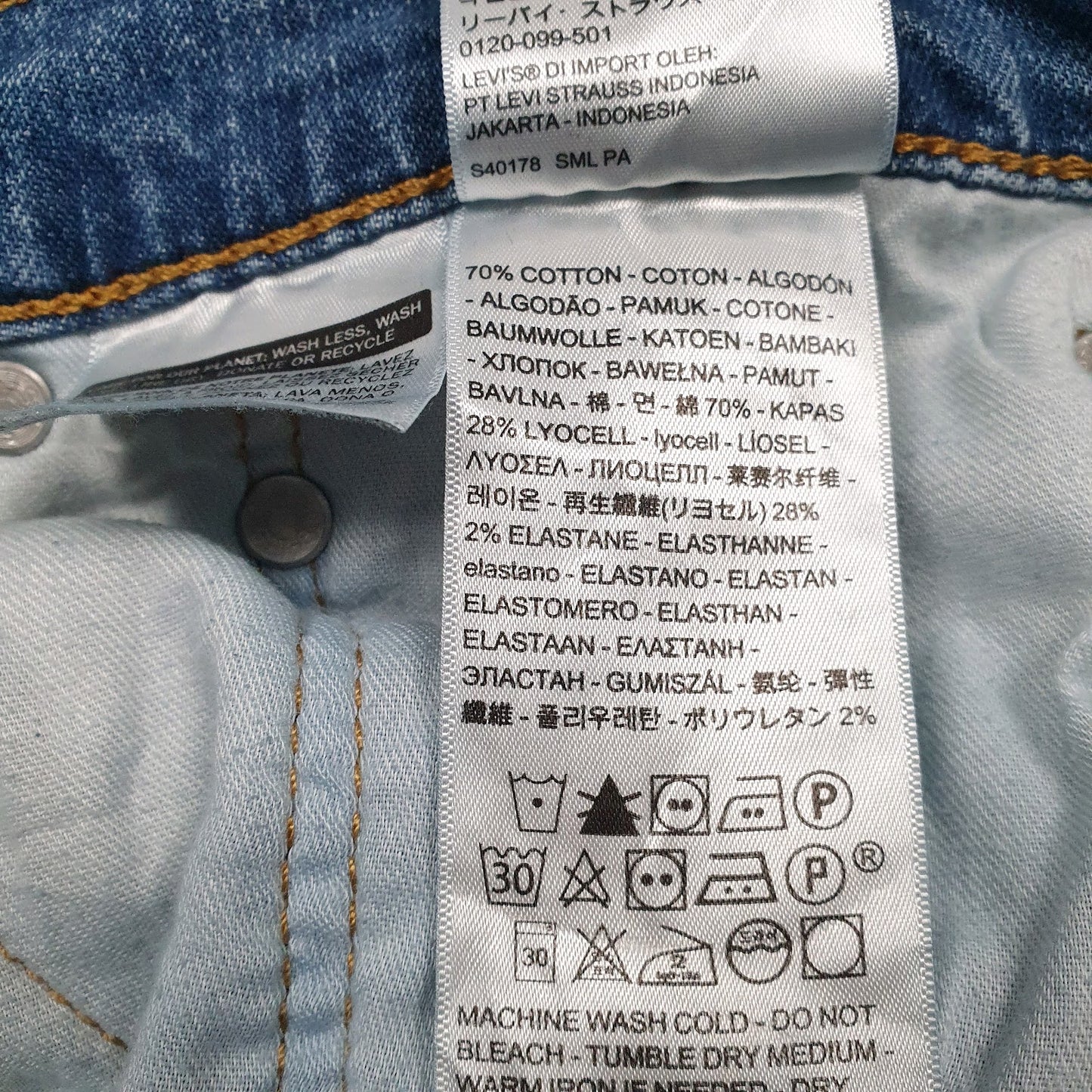 Mens Blue Levis   Jeans