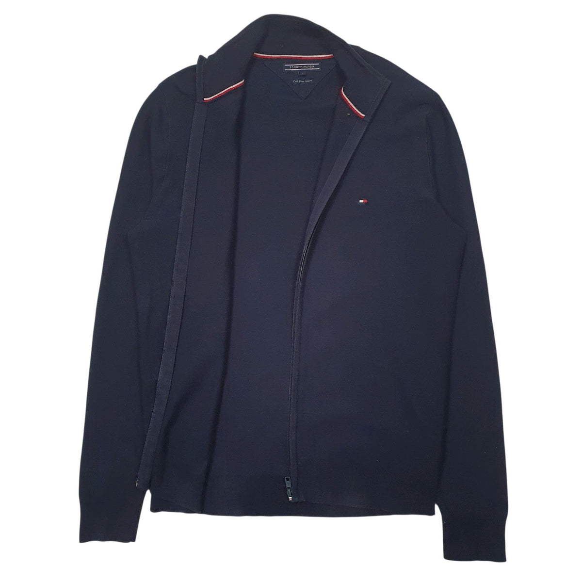 Womens Navy Tommy Hilfiger  Full Zip Jumper