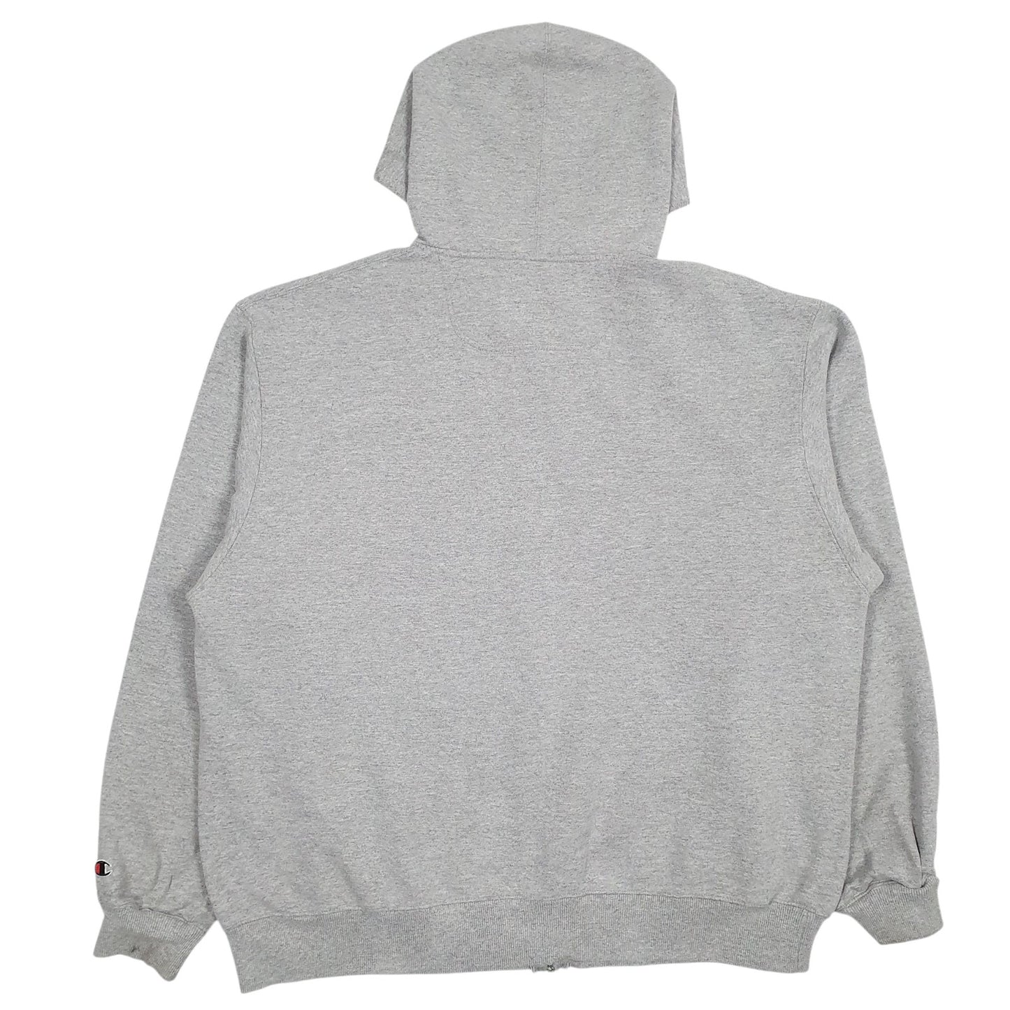 Mens Grey Champion  Full Zip Jumper