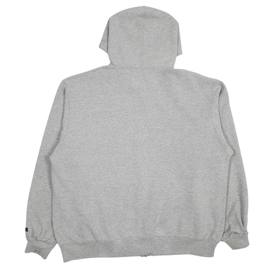Mens Grey Champion  Full Zip Jumper