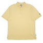 Mens Yellow Callaway Golf Short Sleeve Polo Shirt