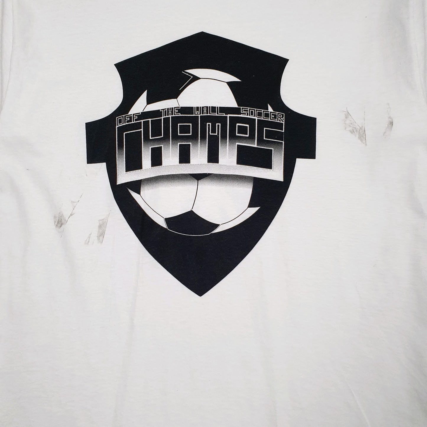 Mens White Gildan   T Shirt