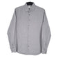Mens Grey Calvin Klein  Long Sleeve Shirt