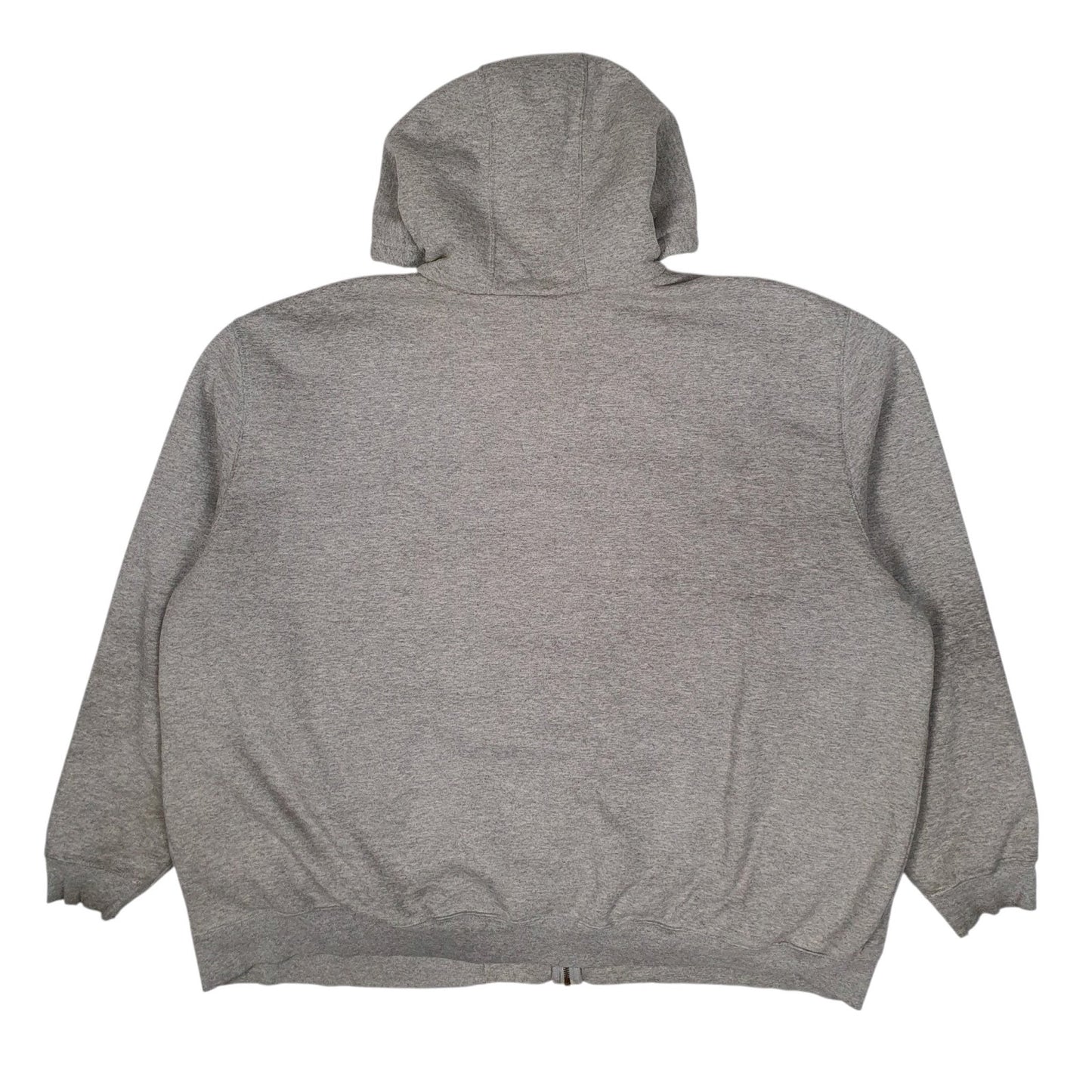 Mens Grey Carhartt Hoodie Quilt Lined Full Zip Jumper