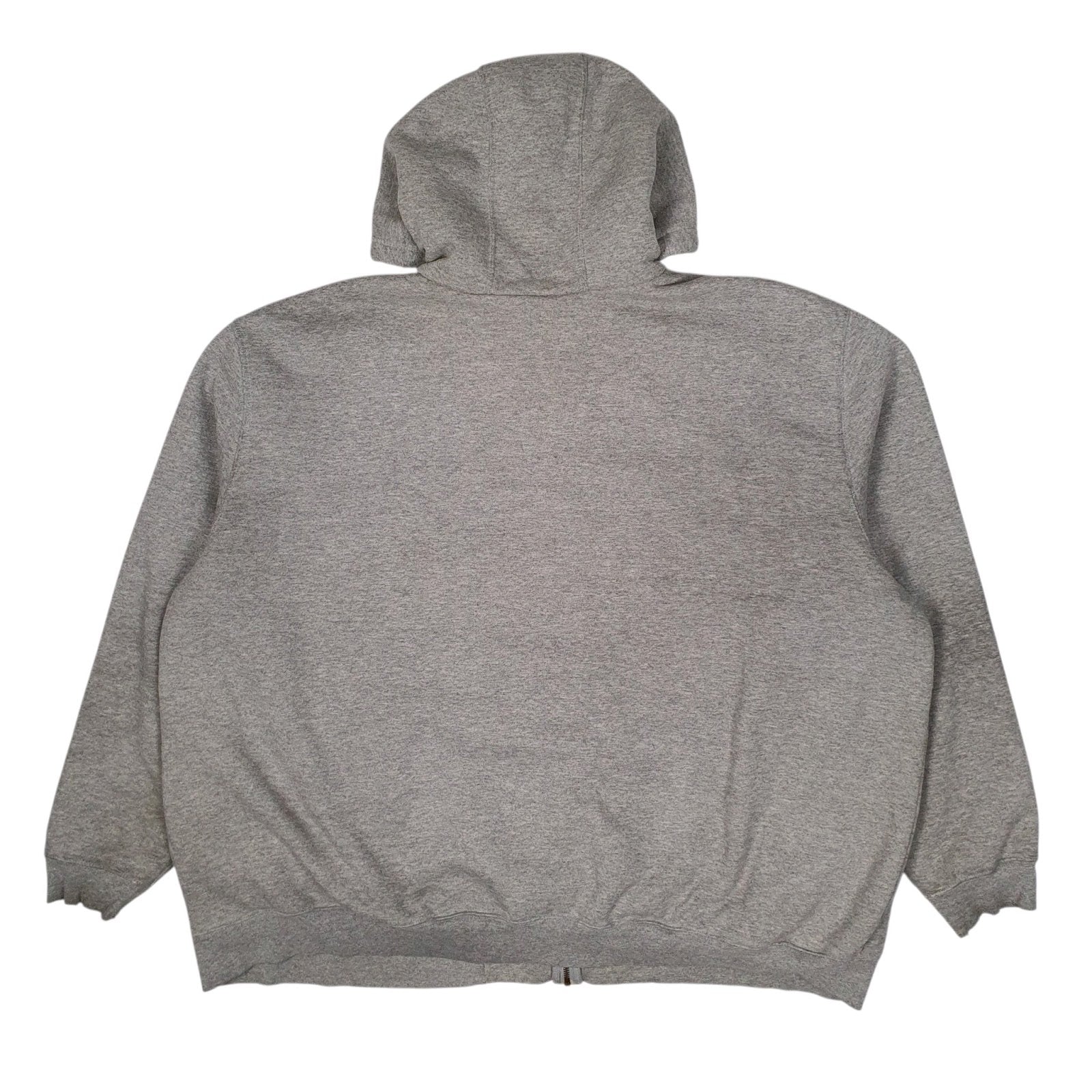 Mens Grey Carhartt Hoodie Quilt Lined Full Zip Jumper