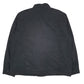 Mens Black Levis Padded Military Hoodie Coat