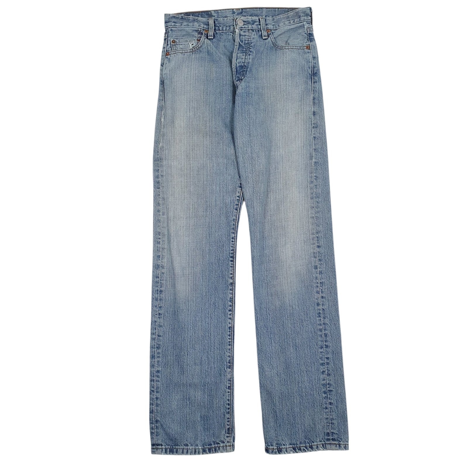 Mens Blue Levis Vintage 00s 501 JeansW30 L34
