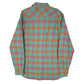 Mens Green Bailo Flannel Made In Italy  Shirt