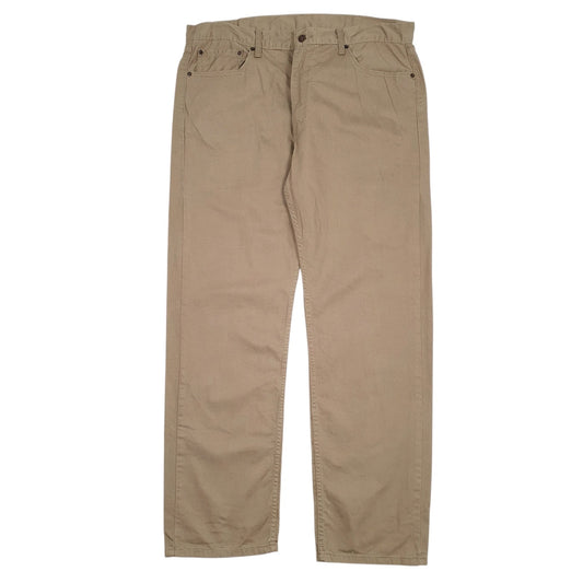 Mens Brown Levis  505 JeansW40 L32