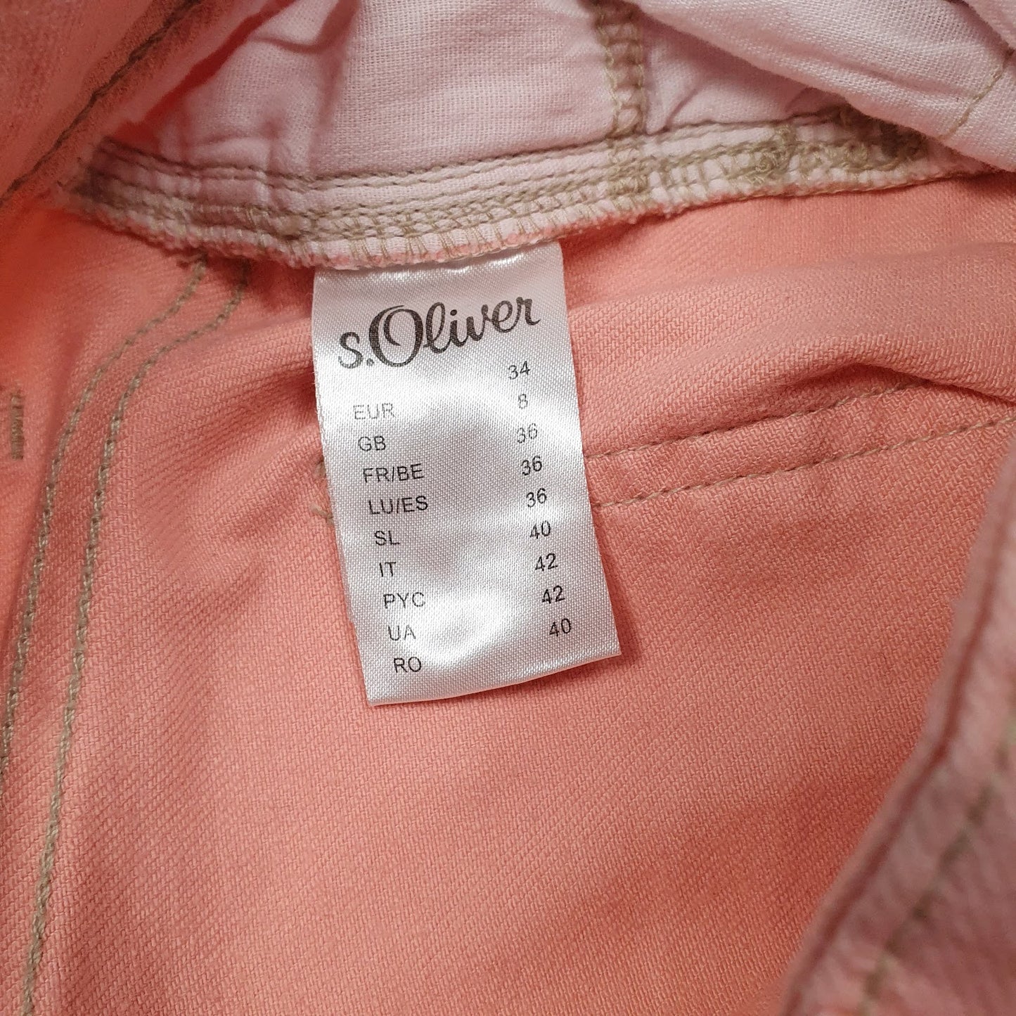 Womens Pink S. Oliver   Shorts