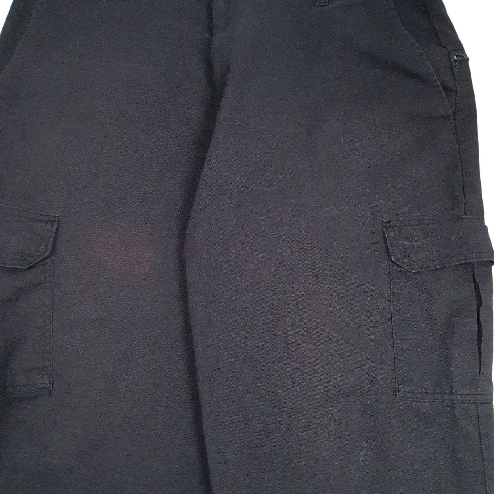 Mens Black Dickies   Trousers