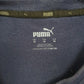Mens Navy Puma Spellout  T Shirt