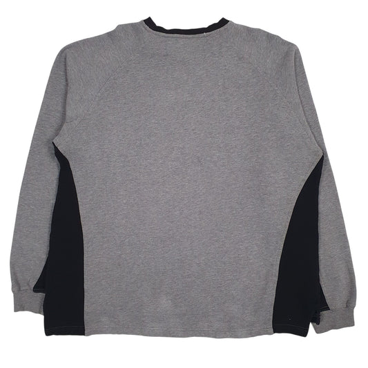 Mens Grey Fila  Crewneck Jumper